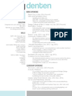 Kelly Denten 2014 Resume Web