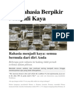 Rahasia Berpikir Menjadi Kaya PDF