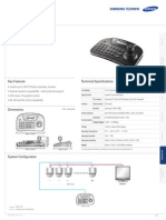 PTZ Control Keyboard: Technical Specifications Key Features