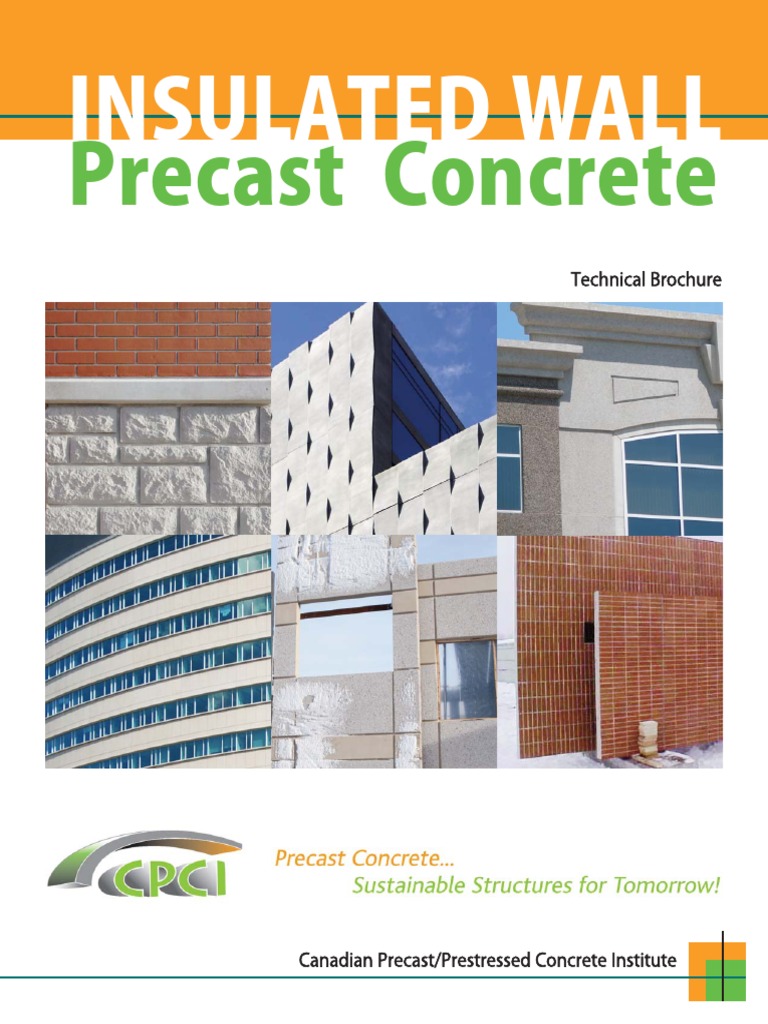 Precast Insulated Concrete Wall Panels | PDF | Precast Concrete ...