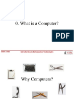 What Is A Computer?: ITEC 1011 Introduction To Information Technologies