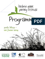 2014 Bodmin Moor Poetry Festival 