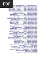 Serial Keys All Softwares