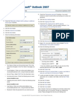 Outlook 2007 IMAP