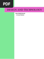 IGCSE Design and Technology - Portfolio Report | PDF