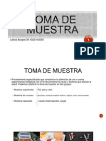 Toma de Muestra