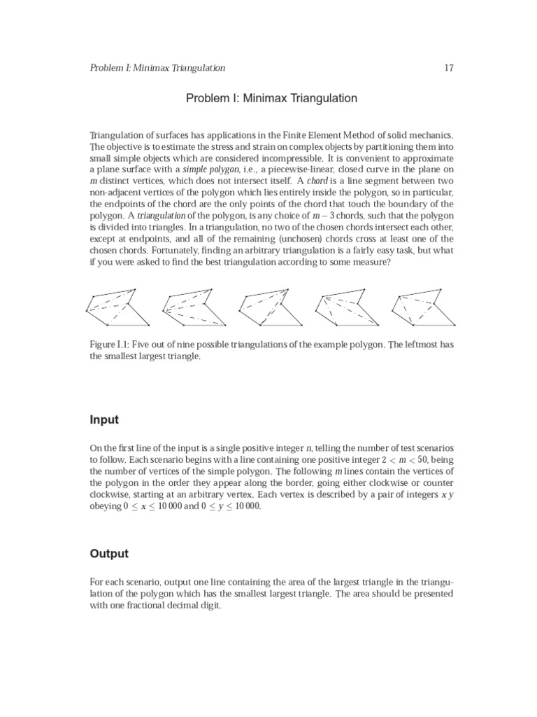 Finite Element Triangulation Guide | PDF | Teaching Methods & Materials ...