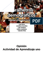 Parámetros Demográficos PDF