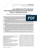 Mechanical Thrombectomy