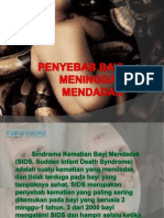 Penyebab Bayi Meninggal Mendadak