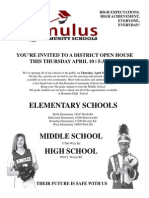 Romulus Schools Open House 4-10-14