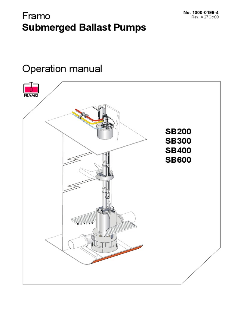 Framo Ballast Operation Manual Pump Liquids