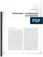 Psiquiatria Clinica (Cap4) Normalidad y Anormalidad en Psiquiatria