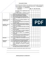 EVALUACIÓN TUTURIAL