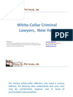 White-Collar Criminal Lawyers  New York