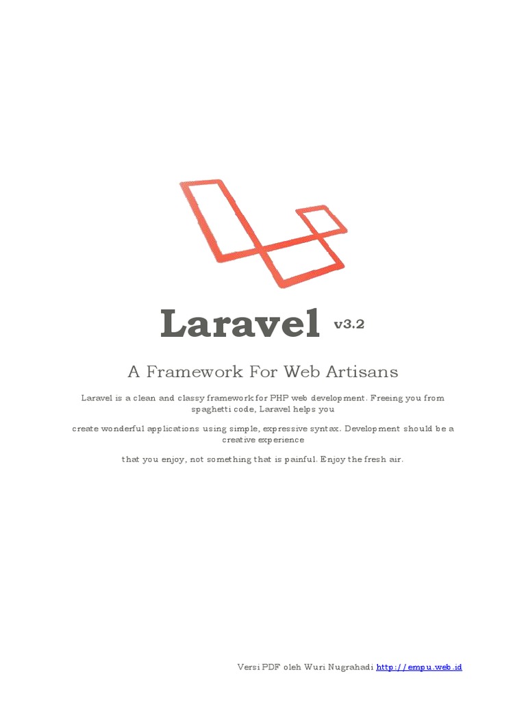Laravel 3.2 Documentation Overview | PDF | Computers | Technology ...