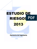 Estudio de Riesgos 2013 ElectroSur Este