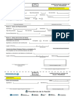 Formulario Salud