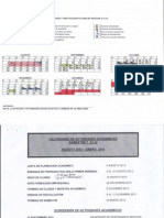 Calendario de Actividades 11314 Jul2013-Ene2014