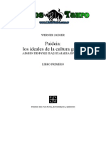 Jaeger, Werner - Paideia (Libro Primero)