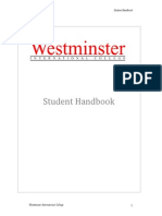 Student Handbook of WIC