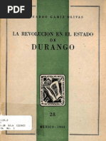 La Revolución en El Estado de Durango PDF