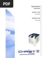 Download Christ Freeze Dryers Operational Manual by adnan_hashmi786 SN21683712 doc pdf