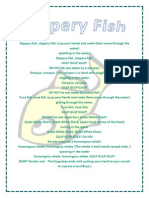 Song Slippery Fish Fingerplay Lyrics