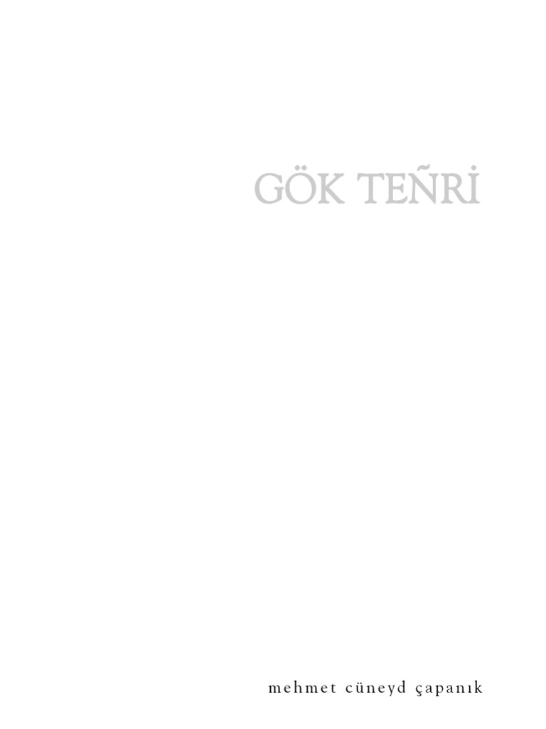 Gok Tenri Mehmet Cuneyd Capanik