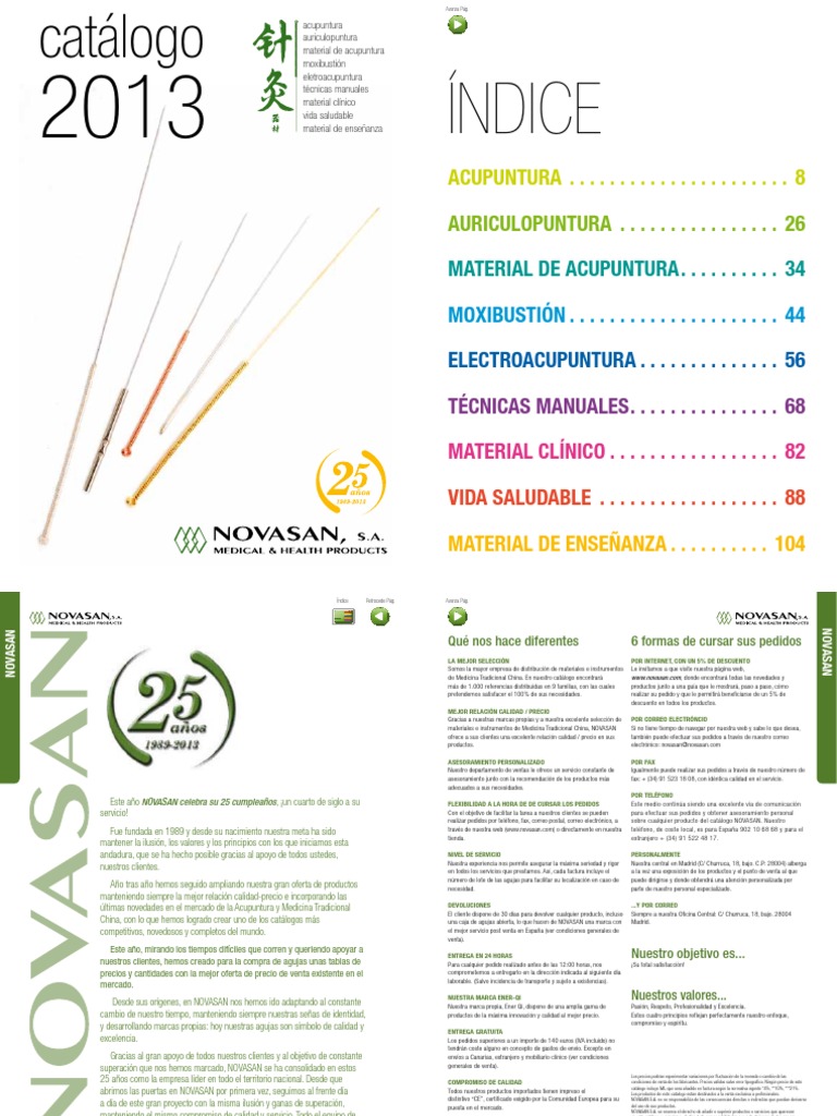 Catálogo de Productos Novasan 2023 | PDF | Calidad (comercial) | Medicina
