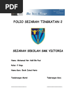 Folio Sejarah Tingkatan 2 SMK Victoria