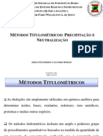 94159096 Metodos Titulometricos Preciptacao e Neutralizacao