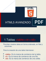 HTML5 - Avanzado