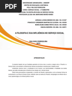 Filosofia Aplicada ao Serviço Social