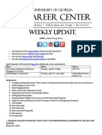 Career Center Weekly Update 