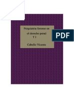 Psiquiatria Forense en El Derecho Penal