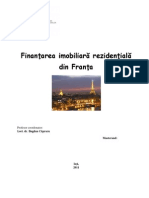 Finanţarea Imobiliară Rezidenţială Din Franţa