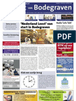 De Krant Van Bodegraven, 23 Oktober 2009