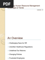 HRM Challenges and Trends
