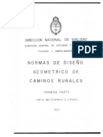 Normas de Diseño Geometrico de Caminos Rurales