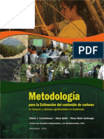 Metodología en Estimación de Carbono-Español - CEAB-UVG 2010