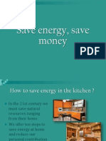 Save Energy, Save Money