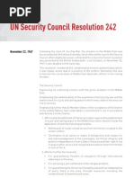 UN Security Council Resolution 242, Appendix A