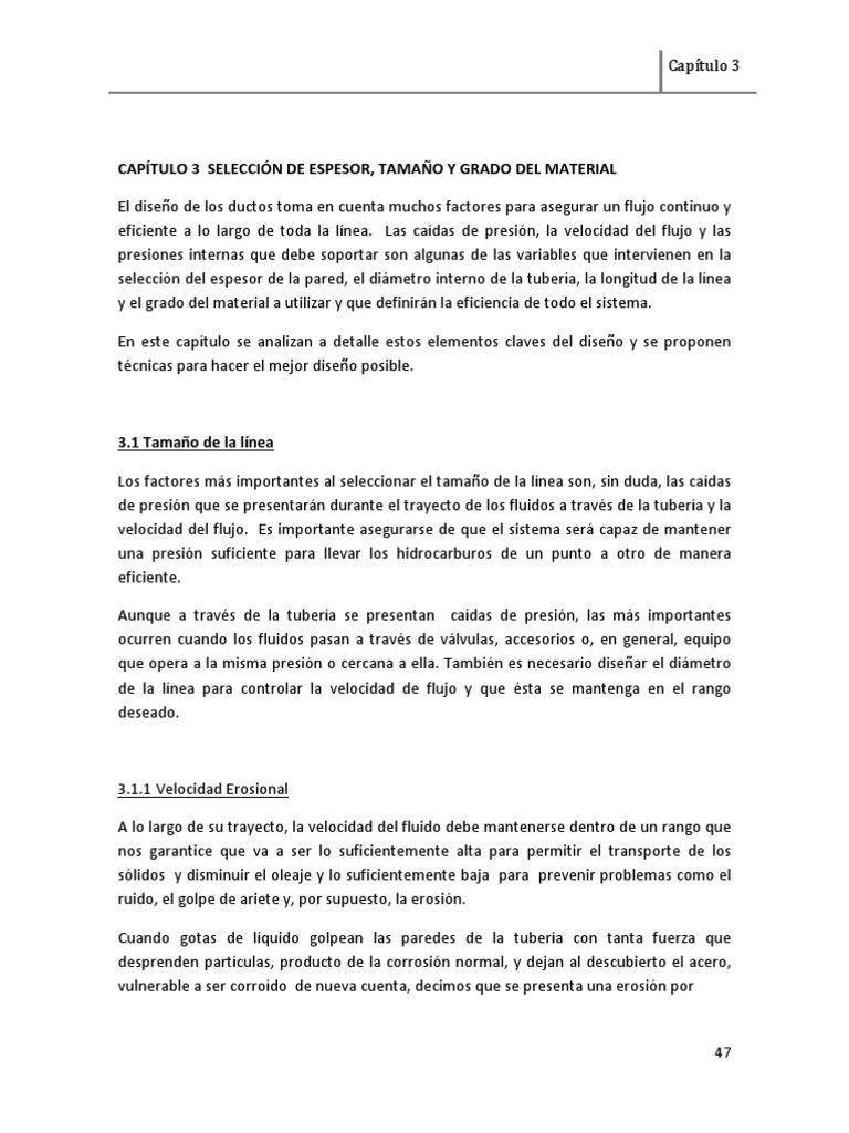 Velocidad Erosional en Ductos | PDF | Corrosión | Gases
