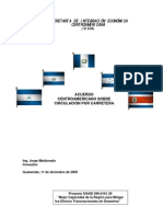 Acuerdo Centroamericano Sobre Circulacion Por Carretera