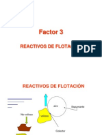 100 Modulo 1 C Factor 3 Reactivos de Flotacion