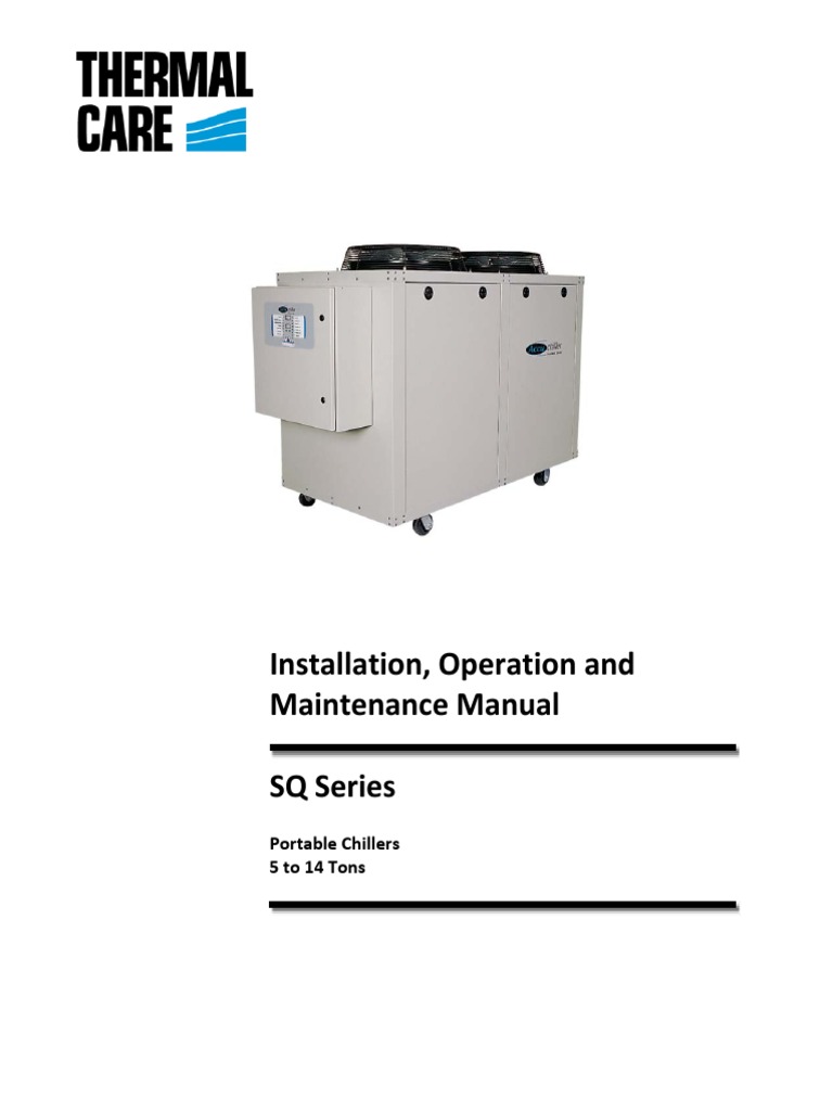 Manual Chiller | PDF | Heat Exchanger | Gas Compressor