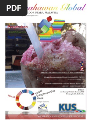 Myusahawan Global 2009 Koridor Utara Launched At Usm On 19 Nov 2009 Pdf