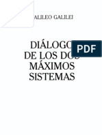 Galilei G. Diálogo Sobre Los Dos Sistemas Del Mundo 1632 Selección