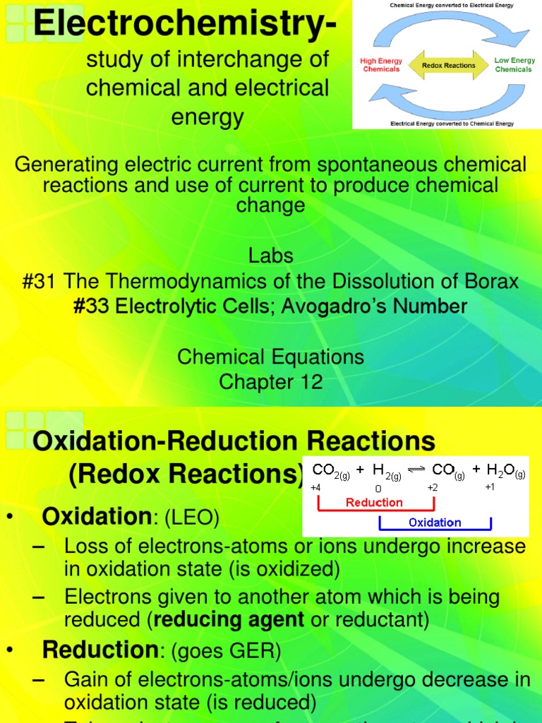 Understanding Galvanic Cells and Reactions | PDF | Redox | Battery ...